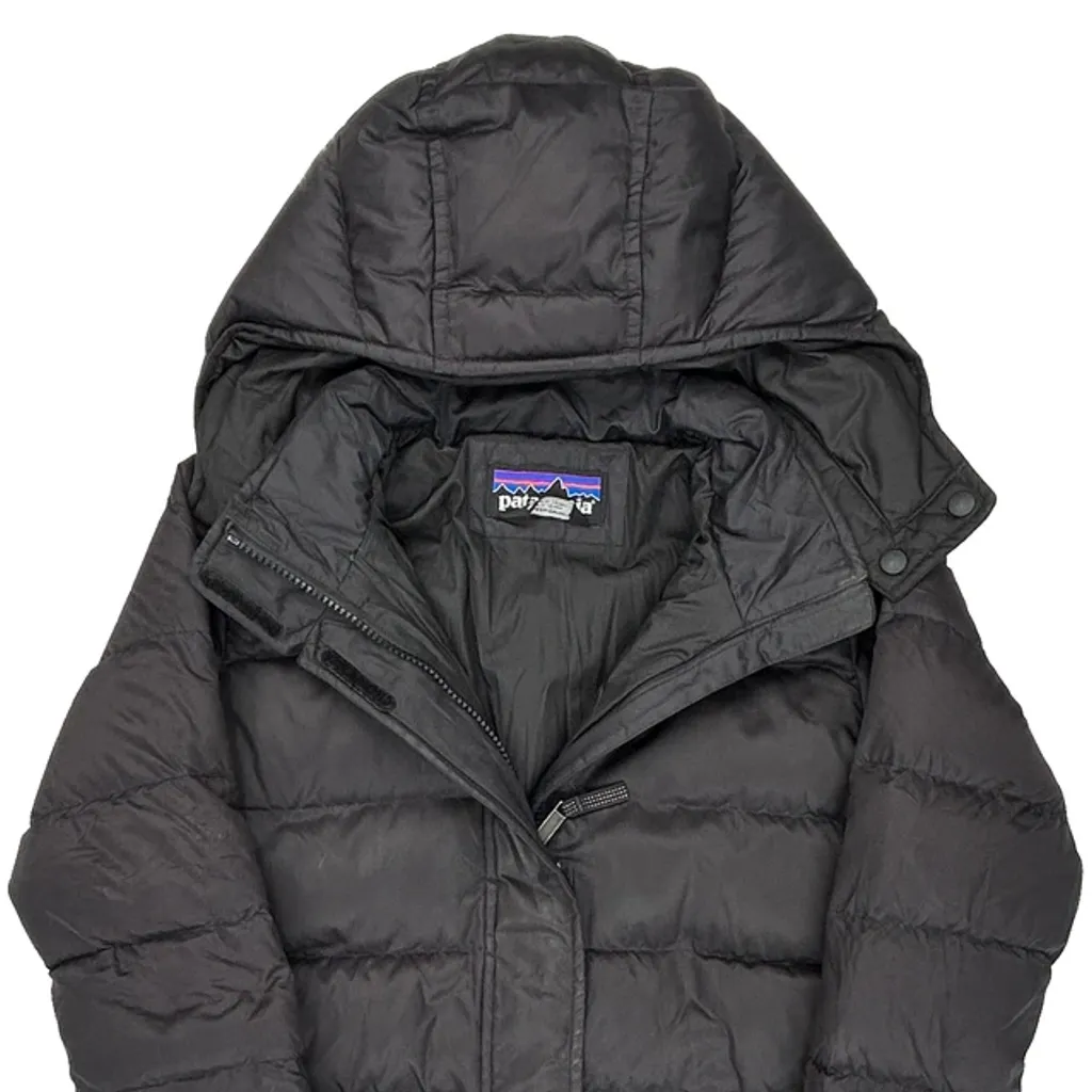 Age 7-8 Patagonia Puffer - Small Black Polyester - Image 6