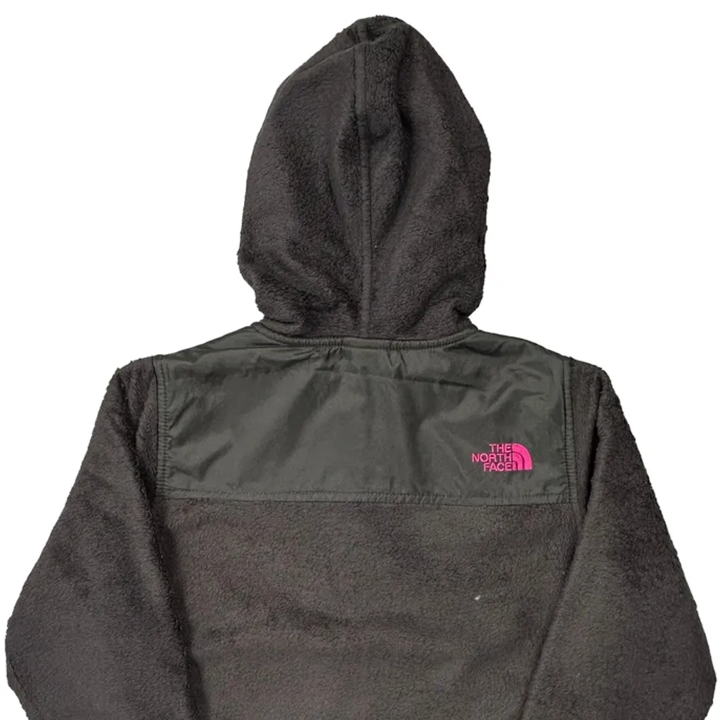 Age 7-8 The North Face Fleece - Small Grey Polyester - Image 6