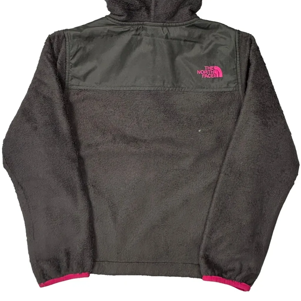 Age 7-8 The North Face Fleece - Small Grey Polyester - Image 7