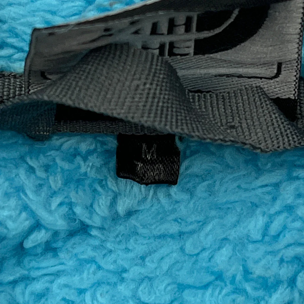 Age 7-8 The North Face Fleece Jacket - Medium Blue Polyester - Image 3