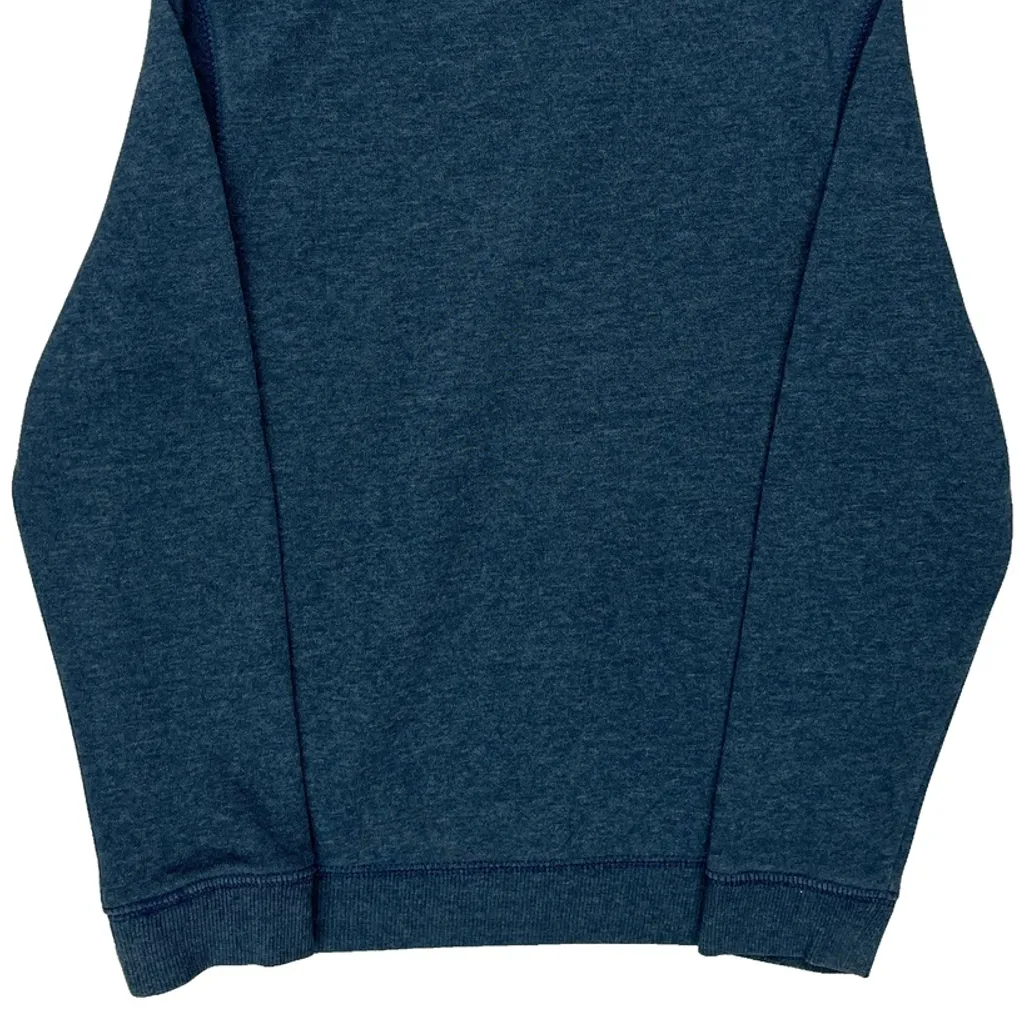 Age 7-8 The North Face Sweatshirt - Small Blue Cotton - Image 7