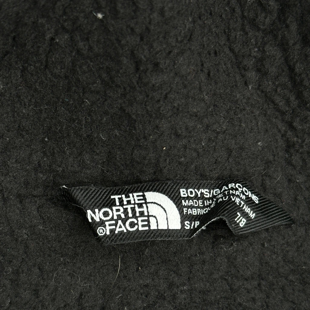 Age 7-8 The North Face Windbreaker - Small Black Polyester - Image 3