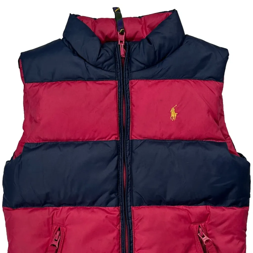 Age 7-9 Polo By Ralph Lauren Gilet - Small Navy Polyester - Image 5