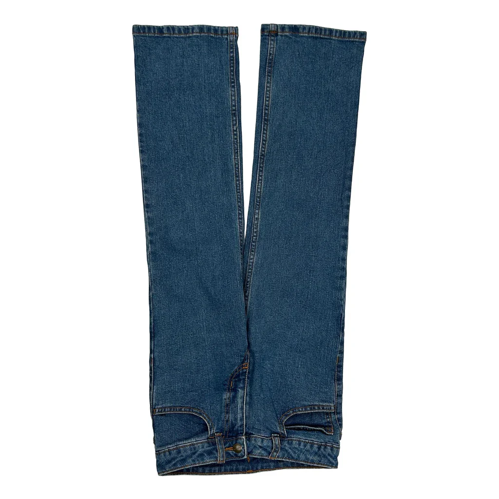 Age 7 Carhartt Jeans - Smallw 32L Blue Cotton - Image 2
