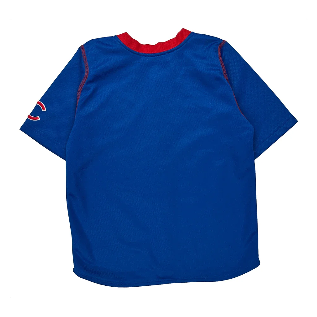Age 7 Chicago Cubs Nike Mlb Jersey - Medium Blue Polyester - Image 2