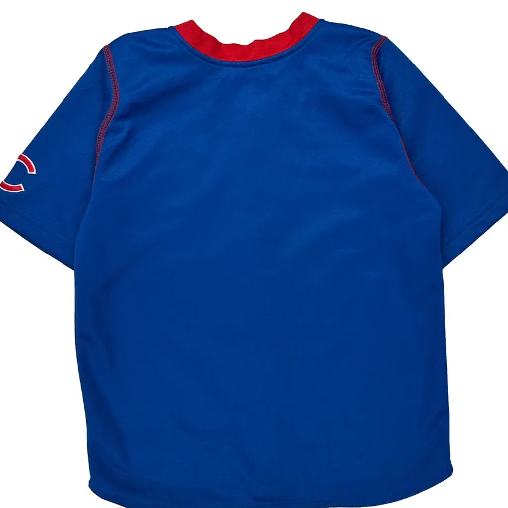 Age 7 Chicago Cubs Nike Mlb Jersey - Medium Blue Polyester - Image 7