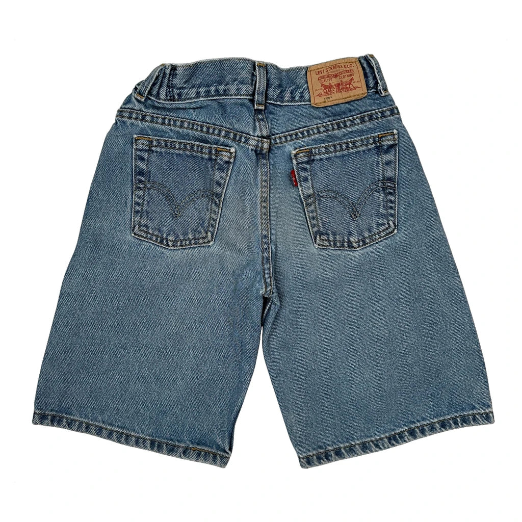 Age 7 Levis Denim Shorts - Smallw 9L Blue Cotton