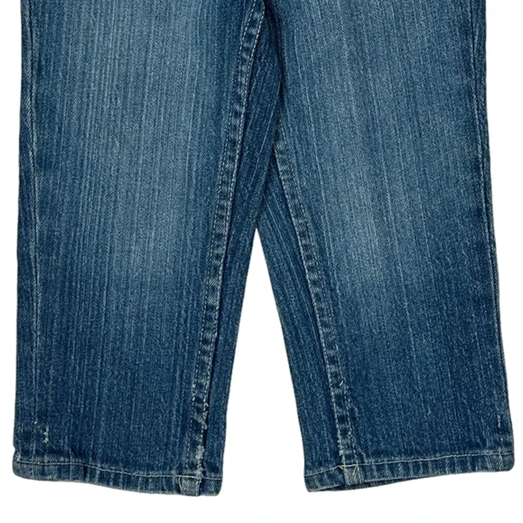 Age 7 Levis Jeans - Small Blue Cotton - Image 4