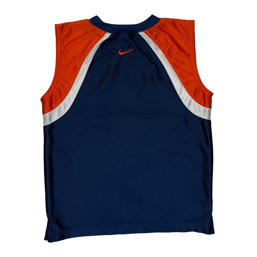 Age 7 Nike Jersey - Large Blue Polyester - Image 2