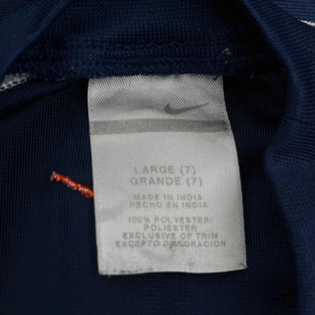 Age 7 Nike Jersey - Large Blue Polyester - Image 3