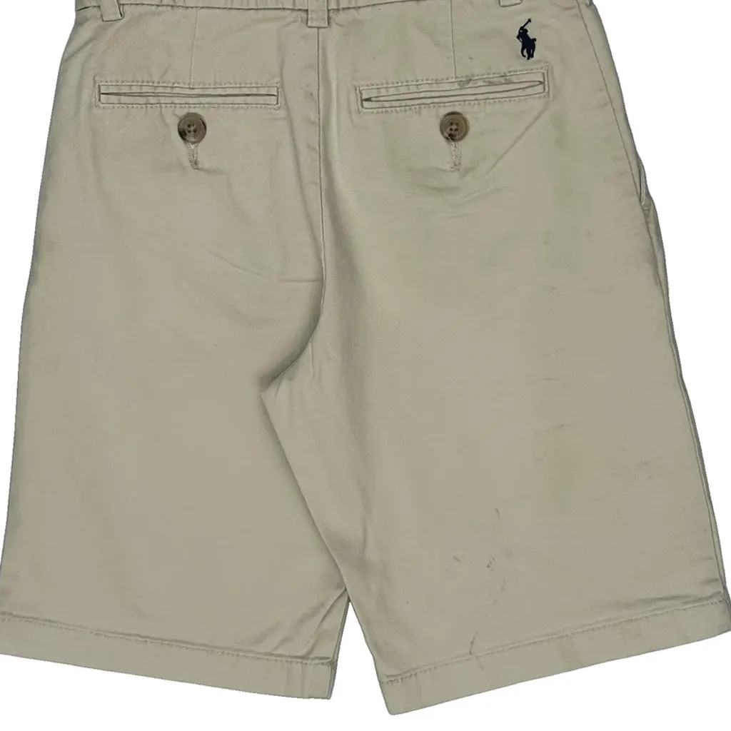 Age 7 Polo By Ralph Lauren Chino Shorts - Smallw 6L Beige Cotton - Image 5