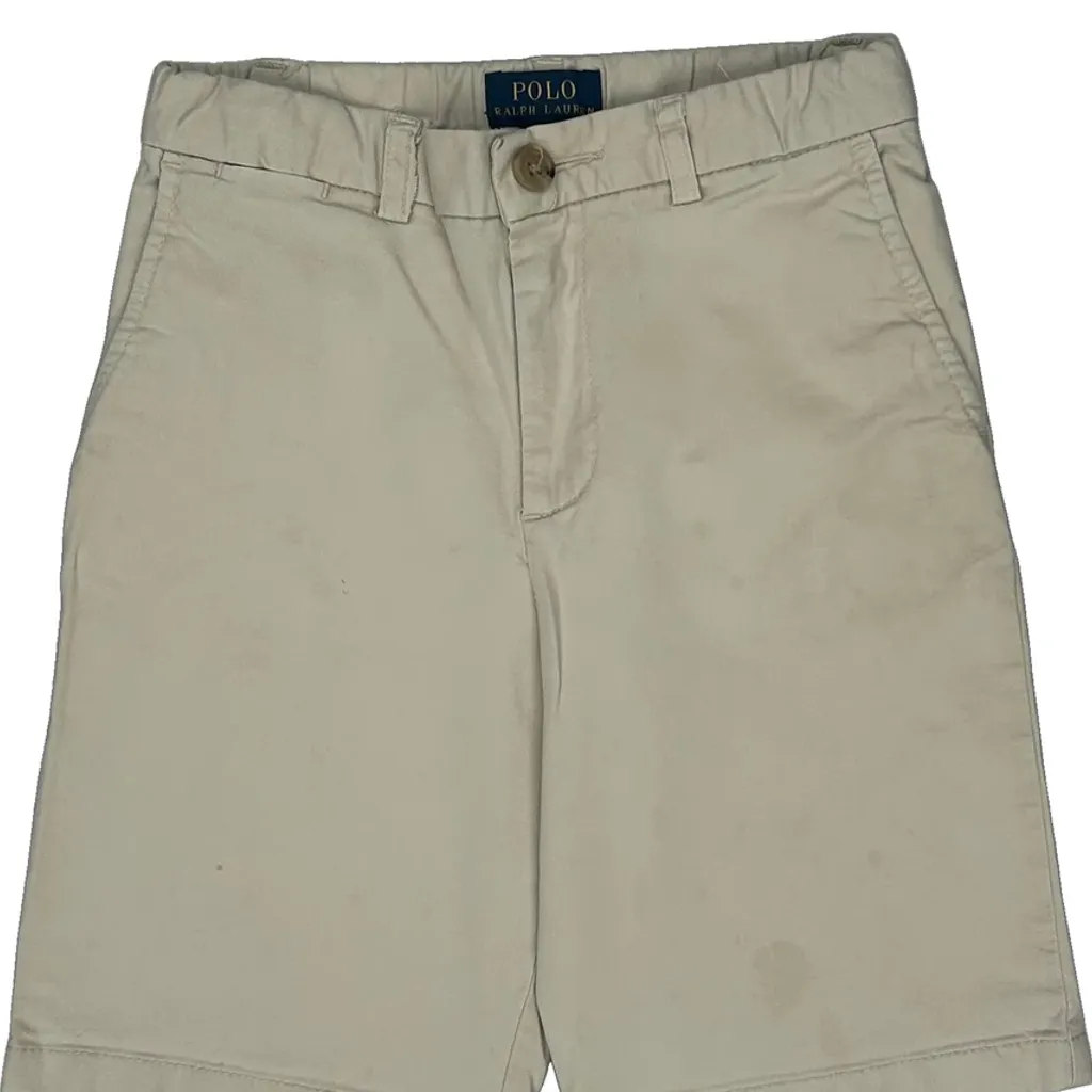 Age 7 Polo By Ralph Lauren Chino Shorts - Smallw 6L Beige Cotton - Image 6