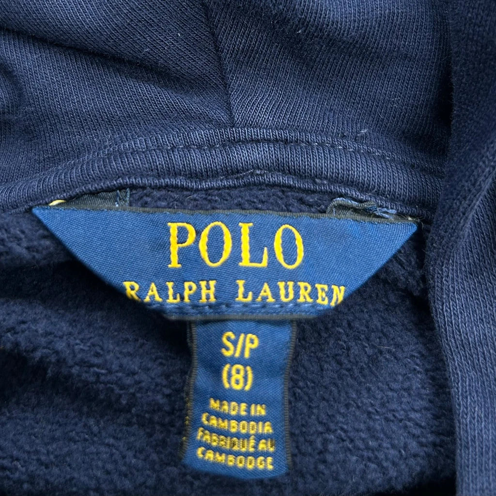 Age 7 Polo By Ralph Lauren Hoodie - Small Blue Cotton - Image 3