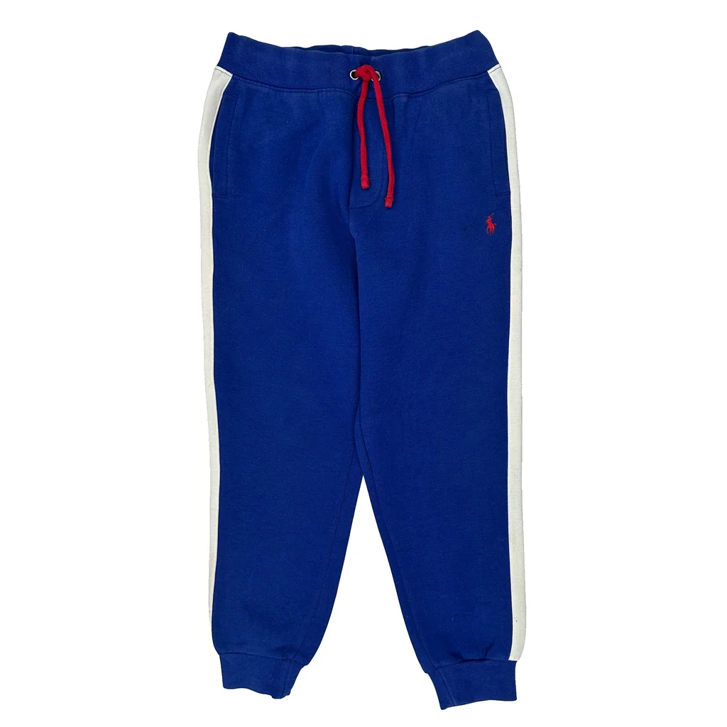 Age 7 Polo By Ralph Lauren Joggers - Medium Blue Cotton