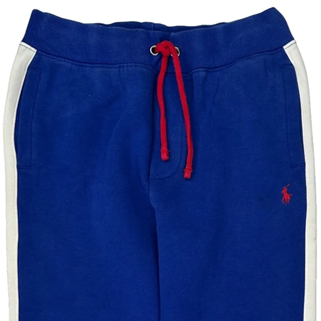 Age 7 Polo By Ralph Lauren Joggers - Medium Blue Cotton - Image 5
