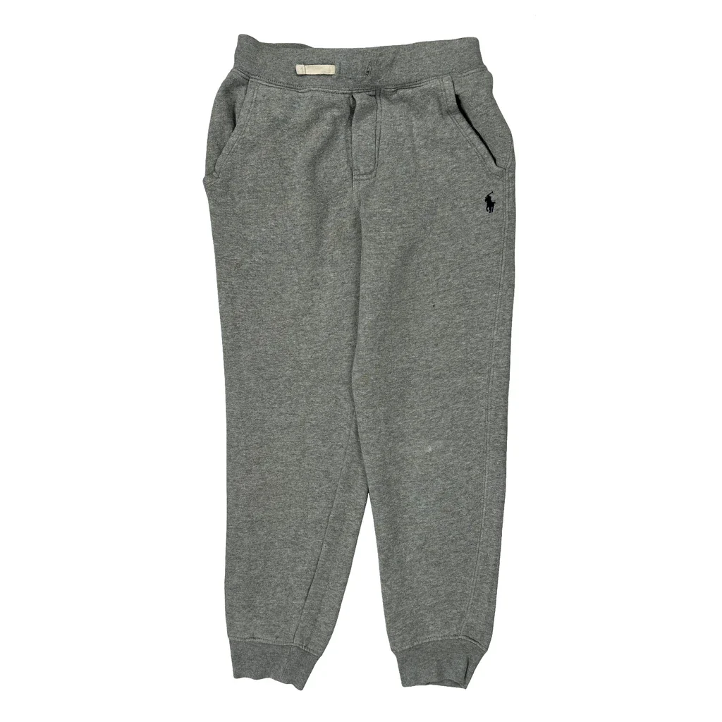 Age 7 Polo By Ralph Lauren Joggers - Small Grey Cotton - Image 2