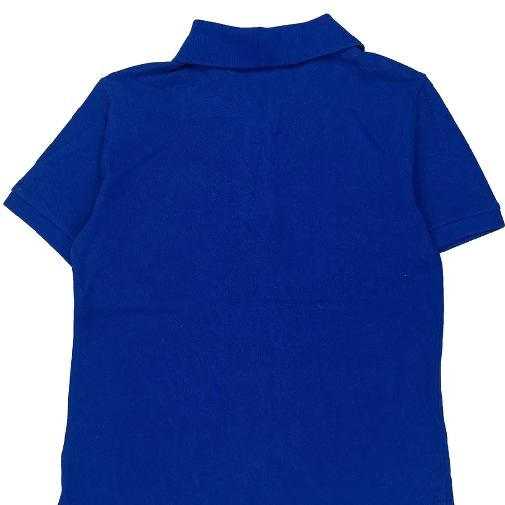 Age 7 Polo By Ralph Lauren Polo Shirt - Small Blue Cotton - Image 6
