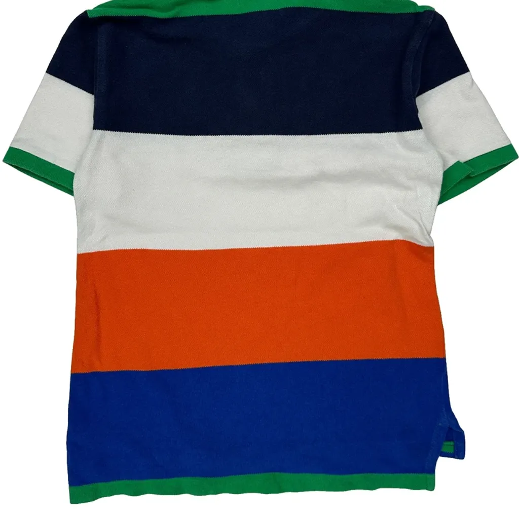Age 7 Polo By Ralph Lauren Striped Polo Shirt - Small Multicoloured Cotton - Image 7