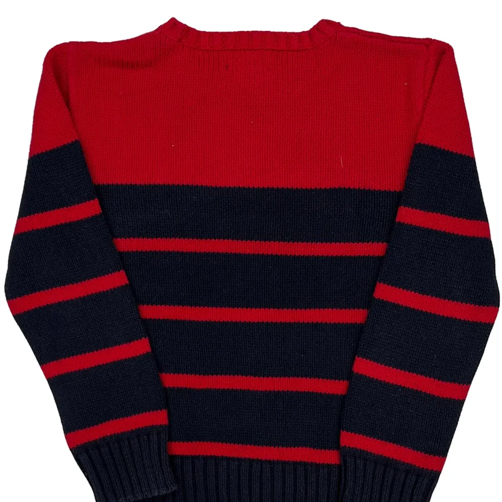 Age 7 Polo By Ralph Lauren Sweater - Small Navy Cotton - Image 7