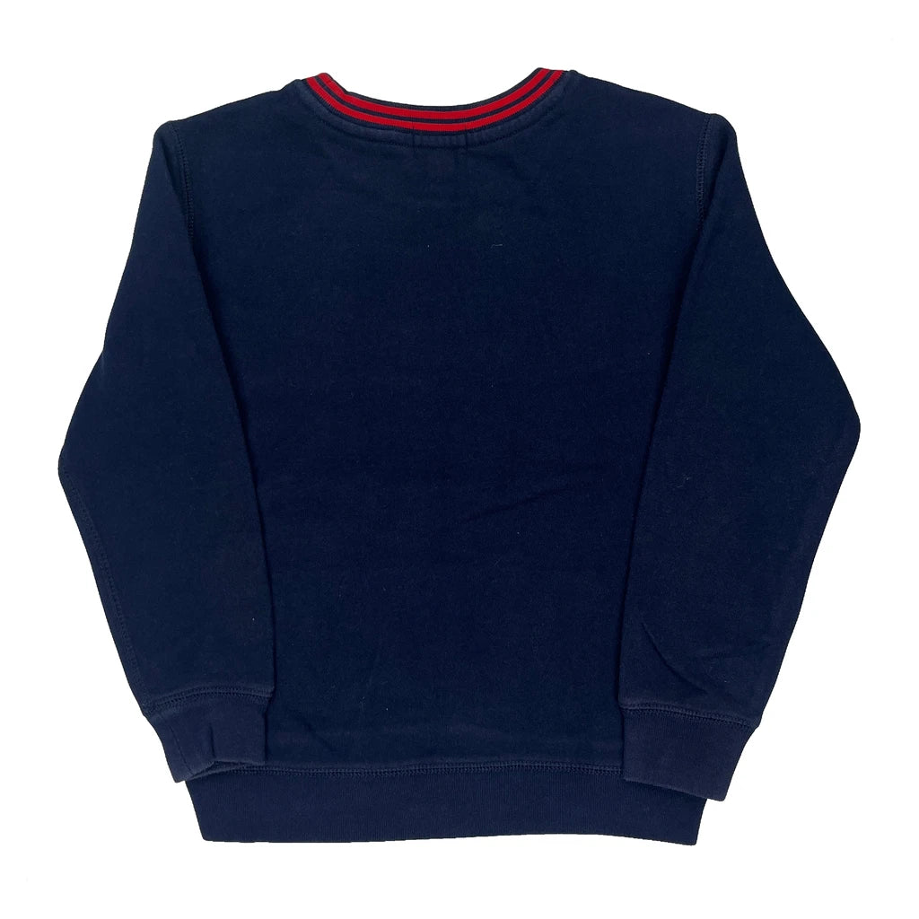 Age 7 Polo By Ralph Lauren Sweatshirt - Small Blue Cotton - Image 2