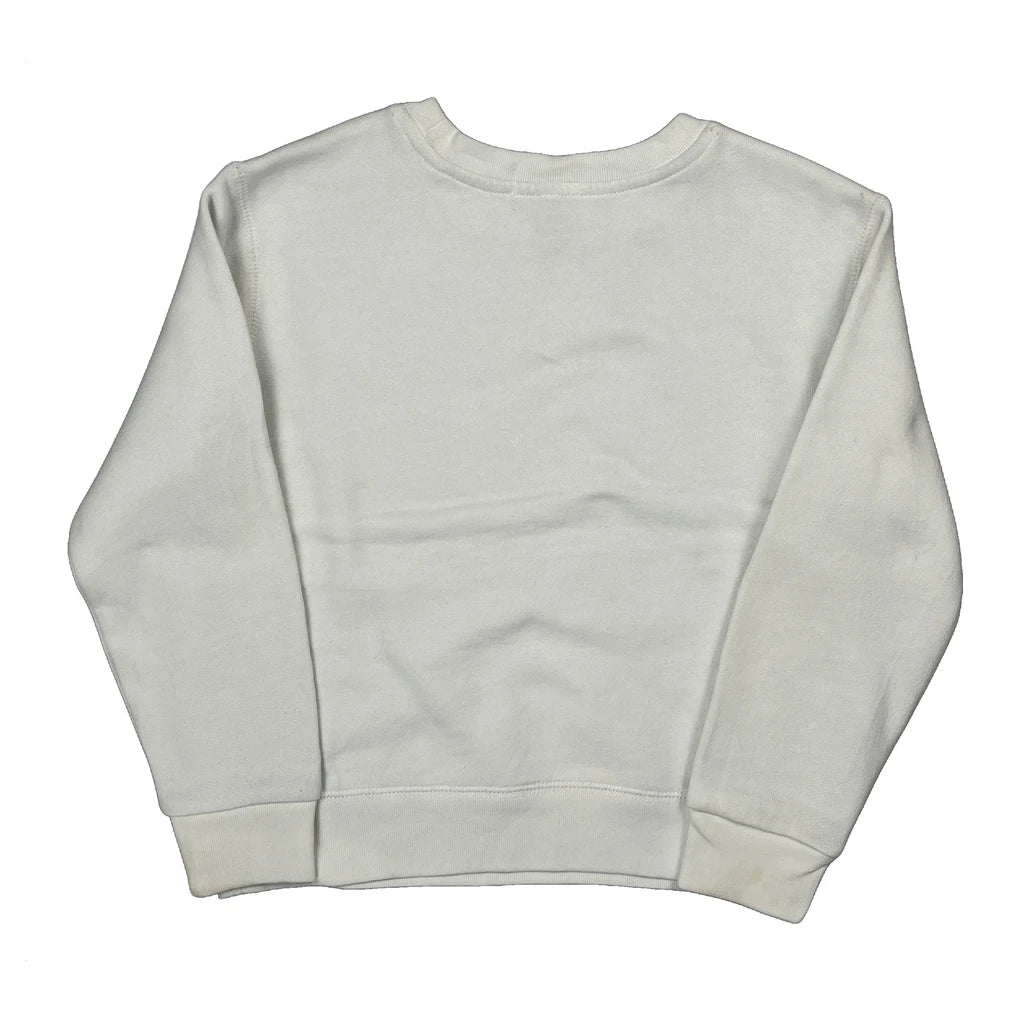 Age 7 Polo By Ralph Lauren Polo Bear Sweatshirt - Small White Cotton - Image 2