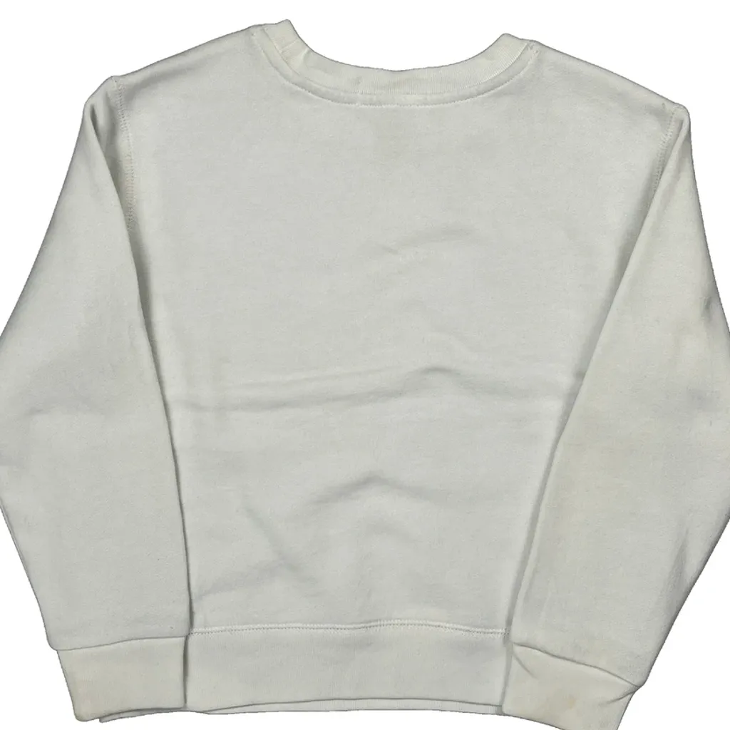 Age 7 Polo By Ralph Lauren Polo Bear Sweatshirt - Small White Cotton - Image 7