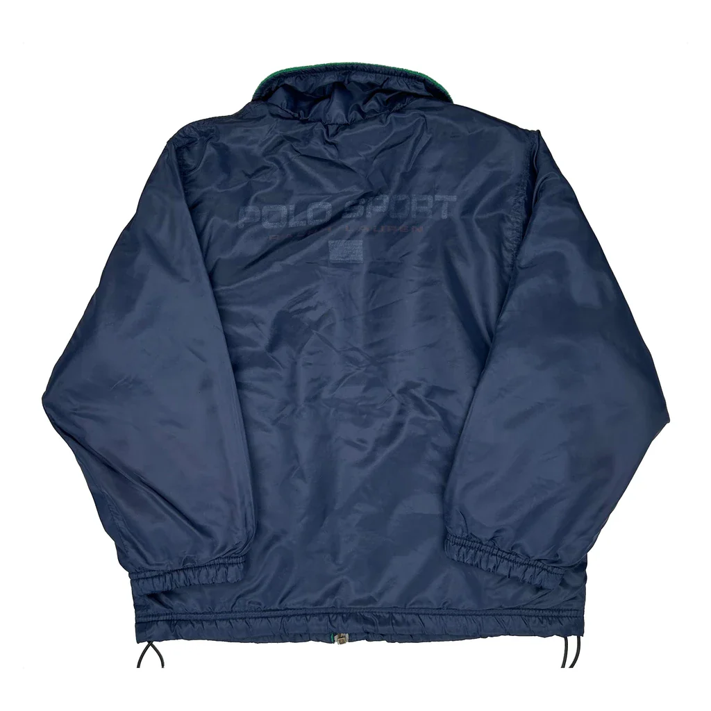 Age 7 Polo Sport Windbreaker - Small Blue Polyester - Image 2