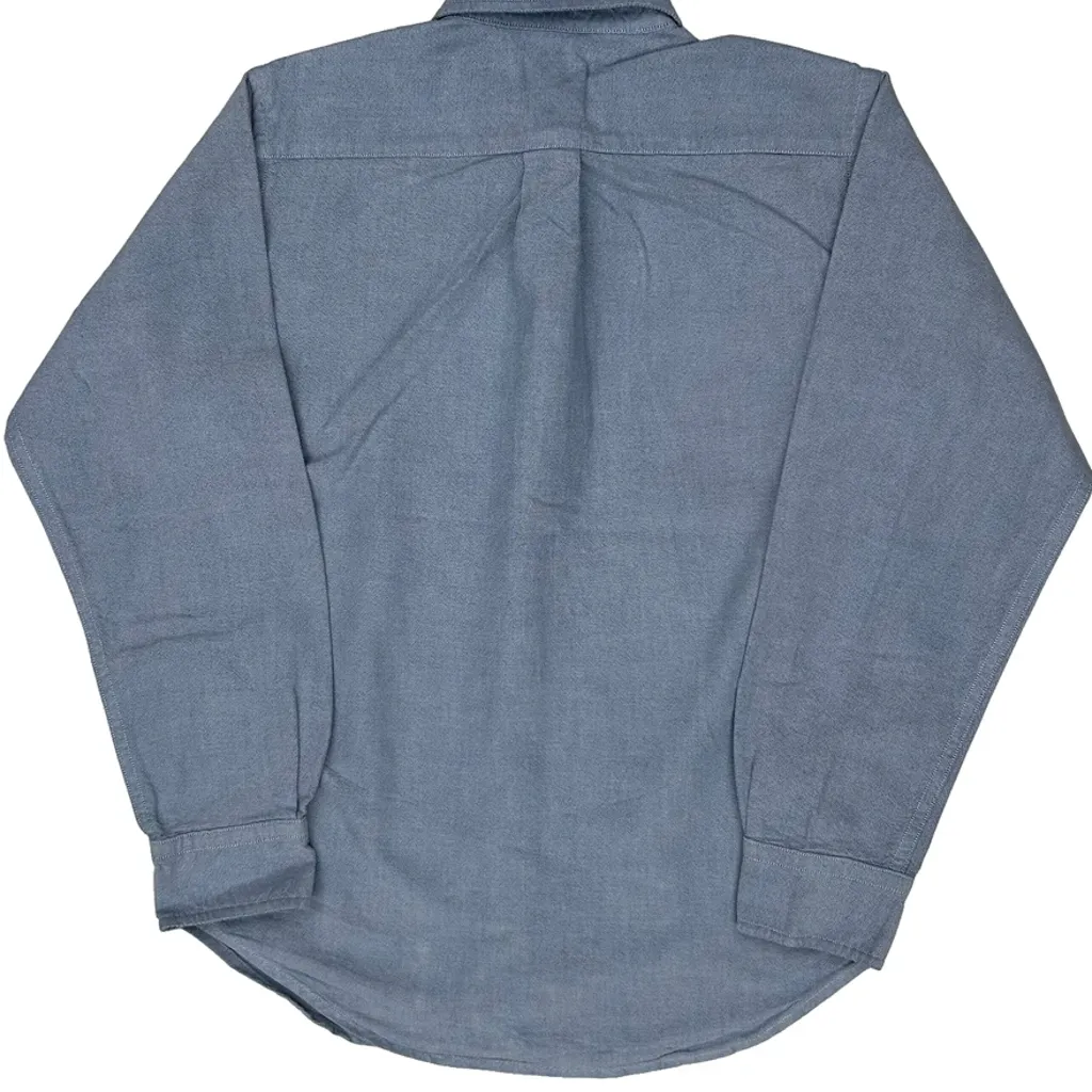 Age 7 Ralph Lauren Shirt - Small Blue Cotton - Image 7