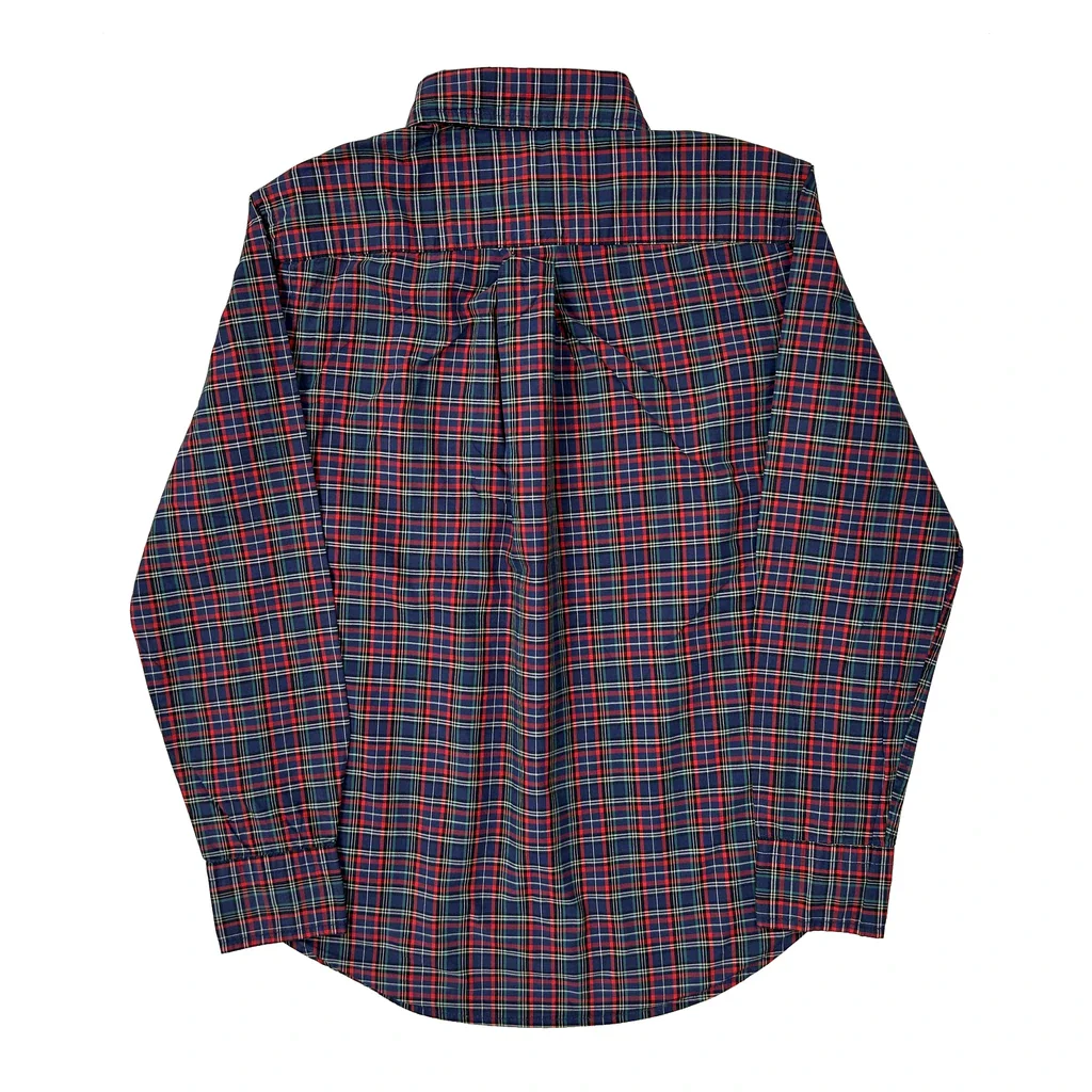 Age 7 Ralph Lauren Checked Shirt - Small Multicoloured Cotton - Image 2