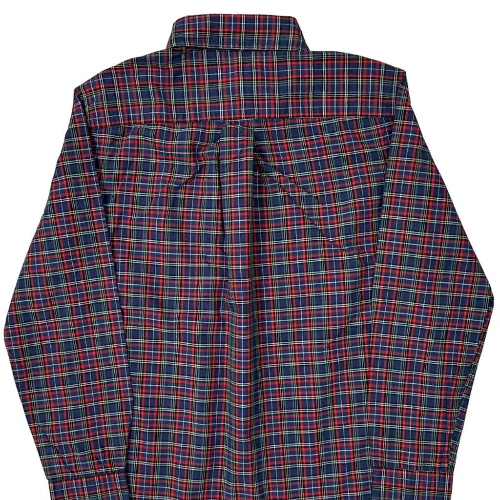 Age 7 Ralph Lauren Checked Shirt - Small Multicoloured Cotton - Image 7