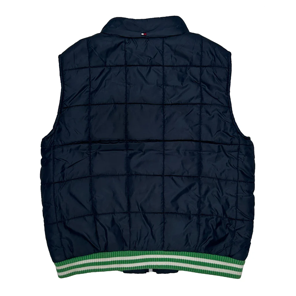 Age 7 Tommy Hilfiger Gilet - Medium Navy Polyester - Image 2
