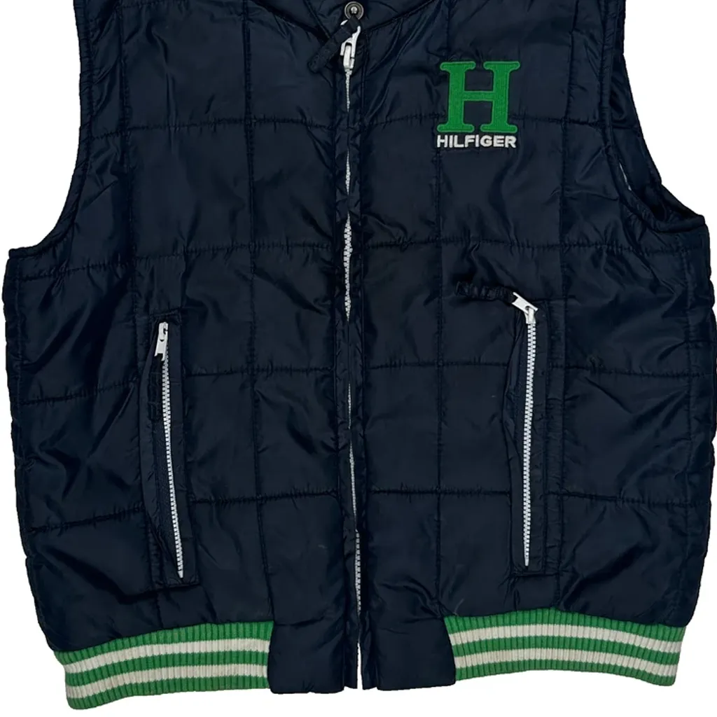 Age 7 Tommy Hilfiger Gilet - Medium Navy Polyester - Image 5