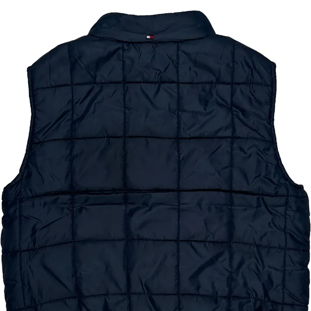 Age 7 Tommy Hilfiger Gilet - Medium Navy Polyester - Image 7
