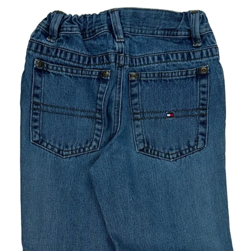 Age 7 Tommy Hilfiger Jeans - Medium Blue Denim - Image 5