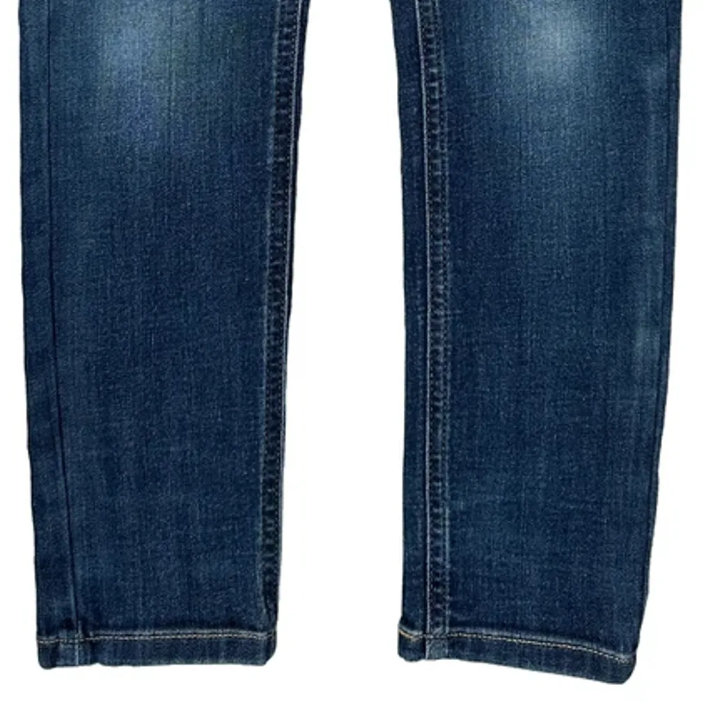 Age 7 Tommy Hilfiger Skinny Fit Jeans - Small Blue Denim - Image 6