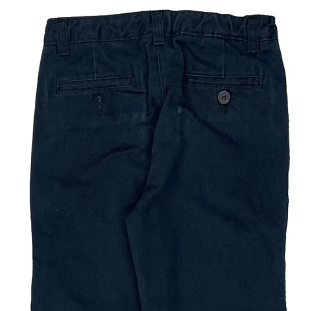 Age 7 Tommy Hilfiger Trousers - Small Navy Cotton - Image 5