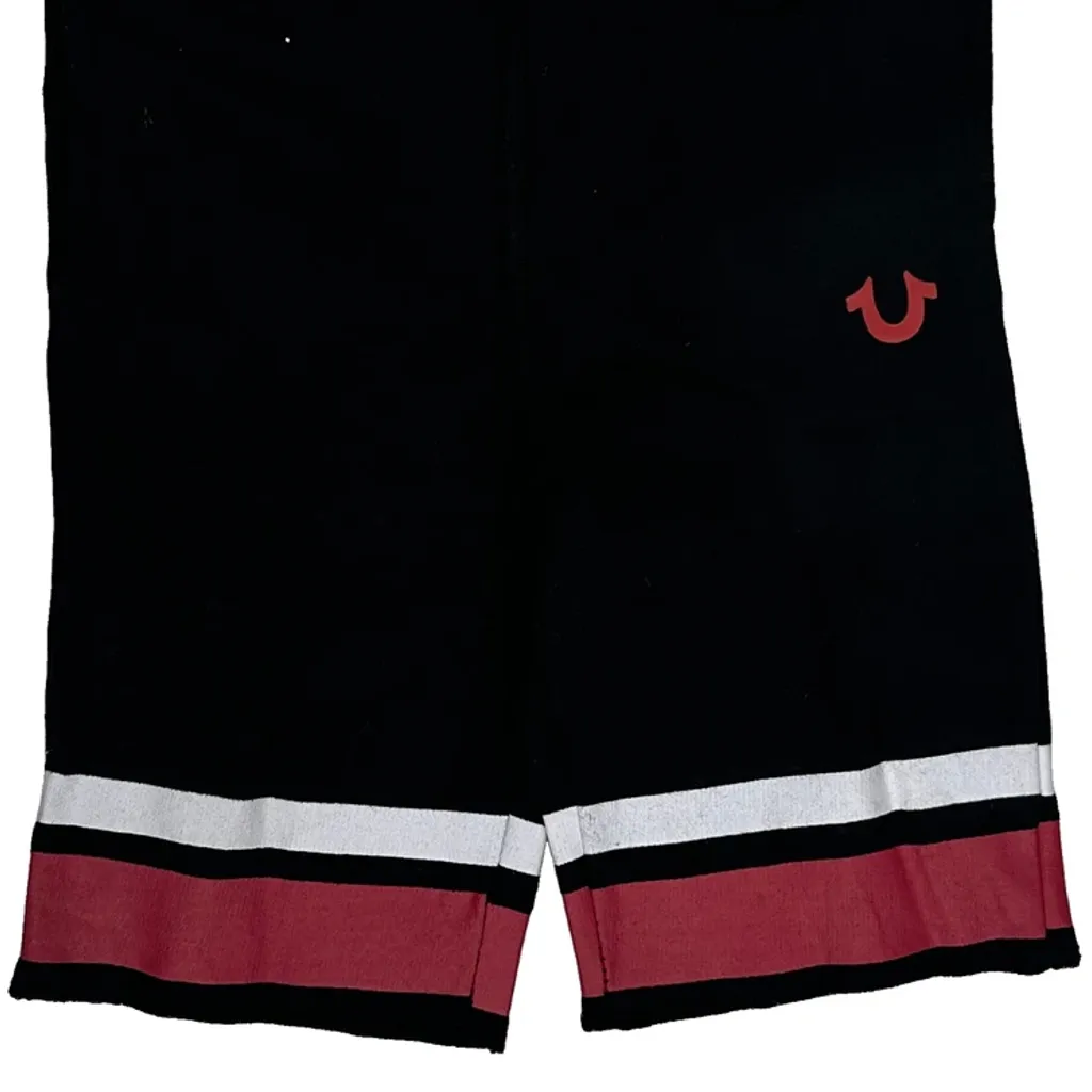 Age 7 True Religion Shorts - Medium Black Cotton - Image 6