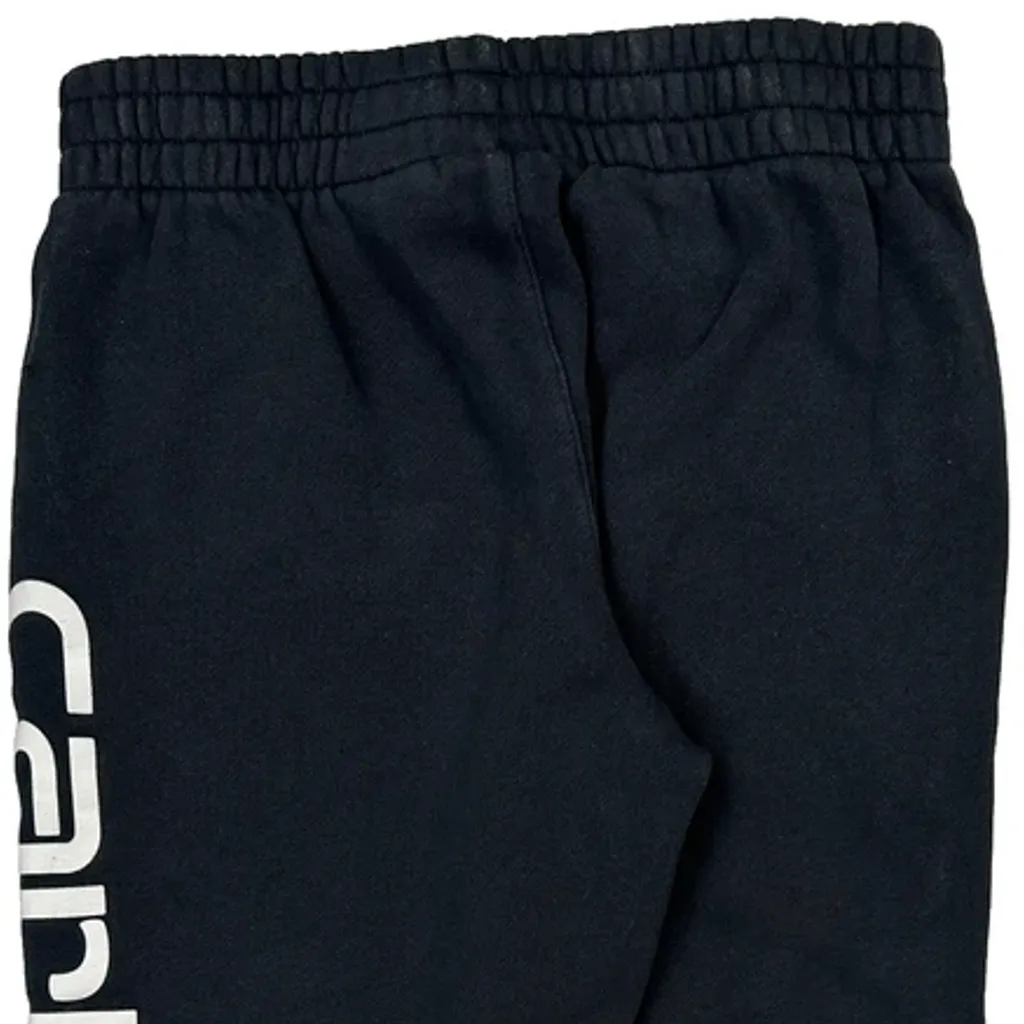 Age 8-10 Carhartt Joggers - Small Black Cotton Blend - Image 6