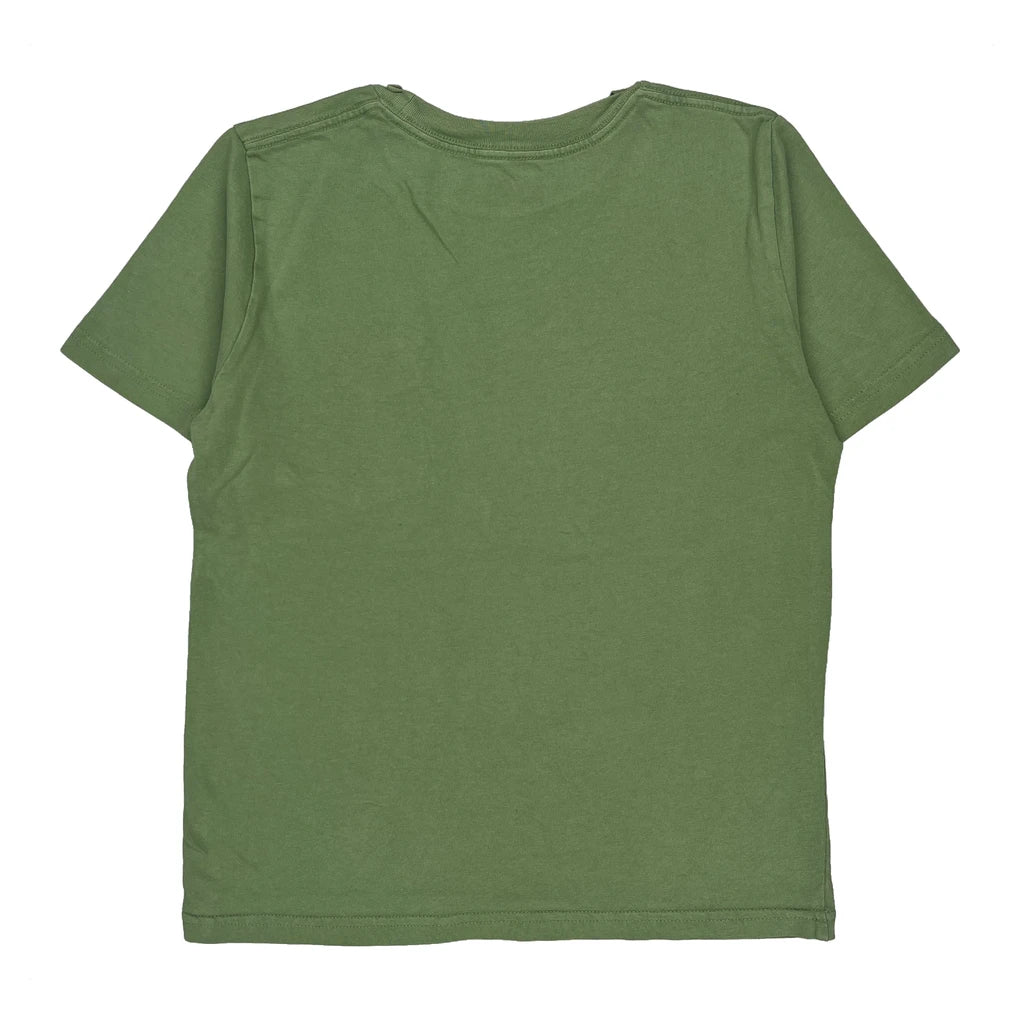 Age 8-10 Carhartt T-Shirt - Small Green Cotton - Image 2