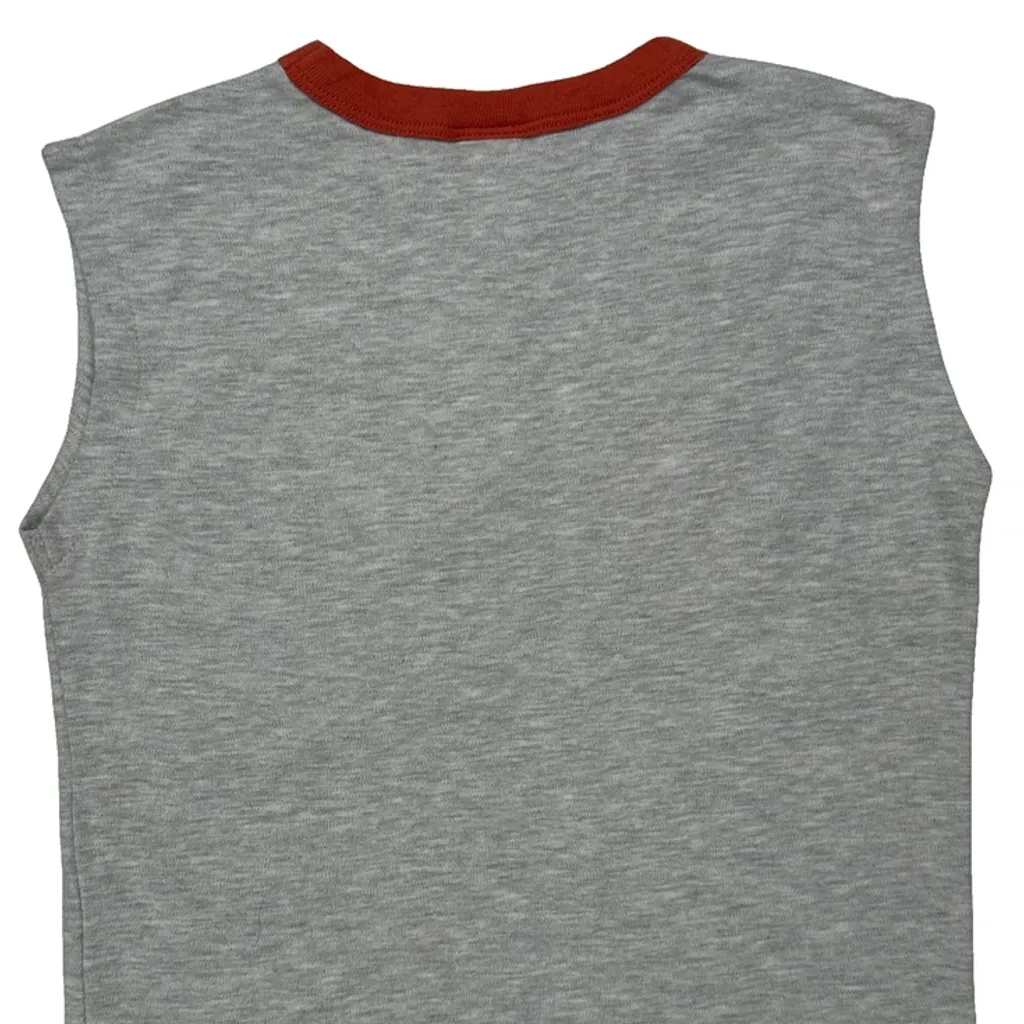 Age 8-10 Harley Davidson Graphic T-Shirt - Medium Grey Cotton Blend - Image 7