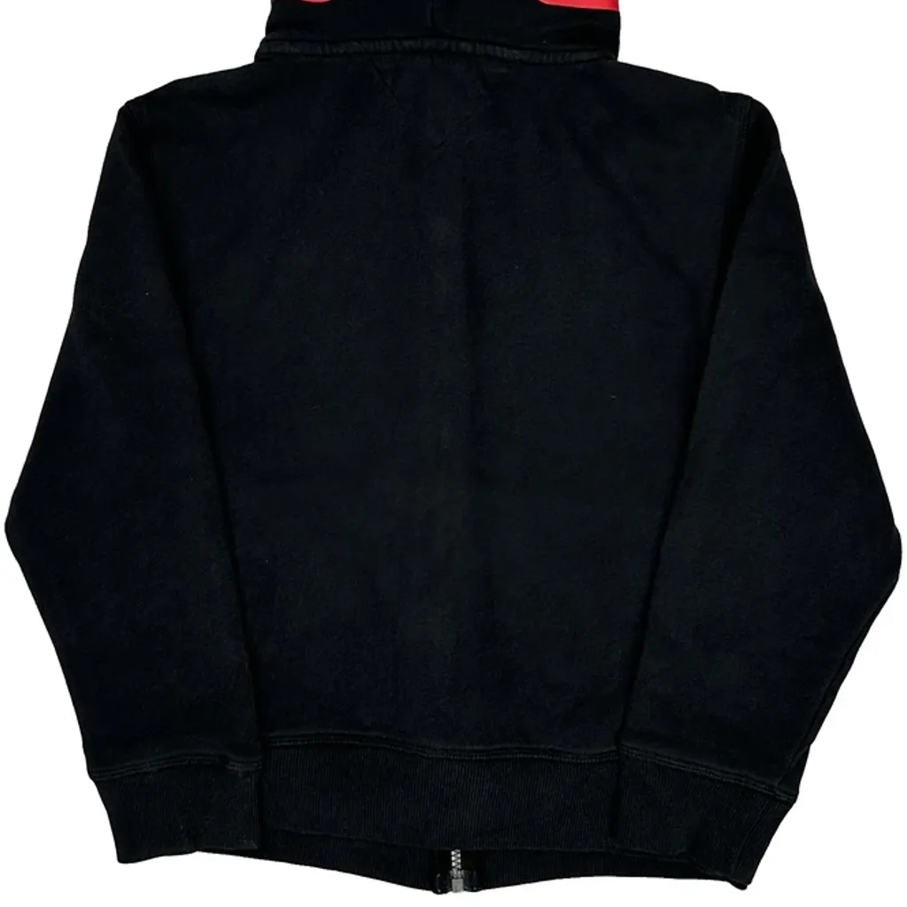Age 8-10 Tommy Hilfiger Spellout Hoodie - Small Black Cotton - Image 7