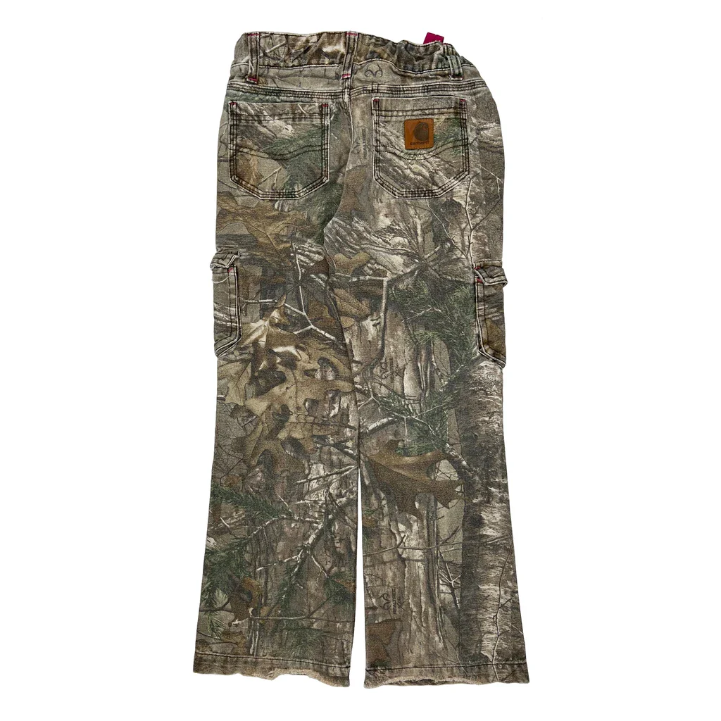 Age 8 Carhartt Camo Cargo Trousers - Smallw 24L Camo Cotton