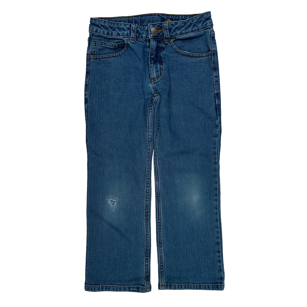 Age 8 Carhartt Jeans - Medium Blue Cotton - Image 2