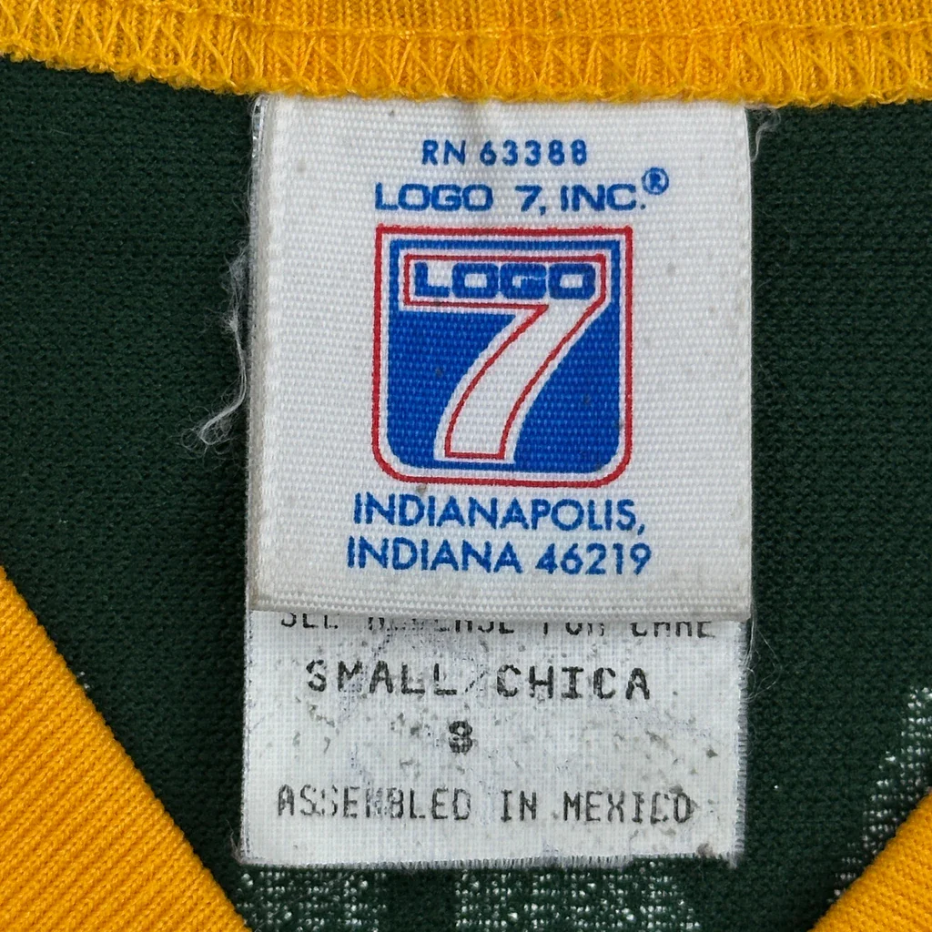 Age 8 Green Bay Packers Logo Athletics Nfl Jersey - Small Green Polyester - Image 3