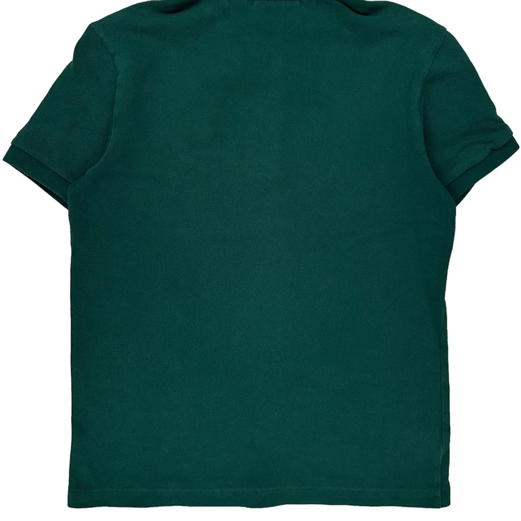 Age 8 Lacoste Polo Shirt - Medium Green Cotton - Image 7