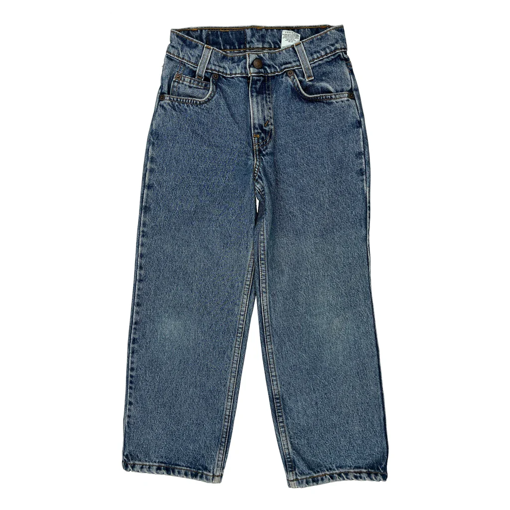 Age 8 Levis Jeans - Medium Blue Cotton