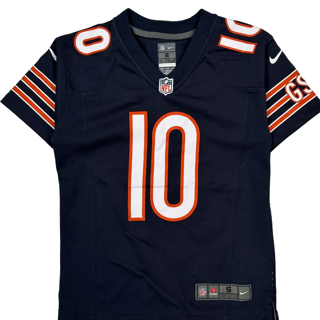 Age 8 Nike Chicago Bears Football Jersey - Small Navy Polyester - Image 4