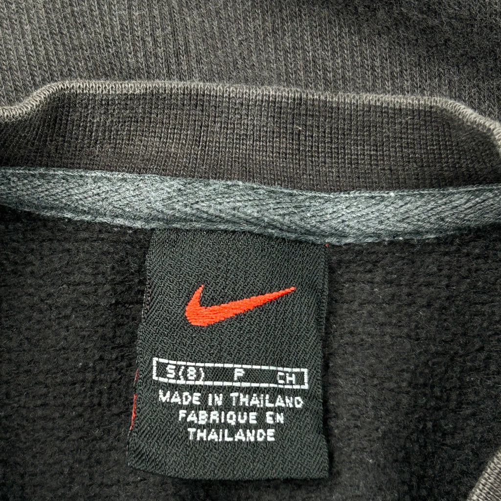 Age 8 Nike Spellout Sweatshirt - Small Black Cotton - Image 3