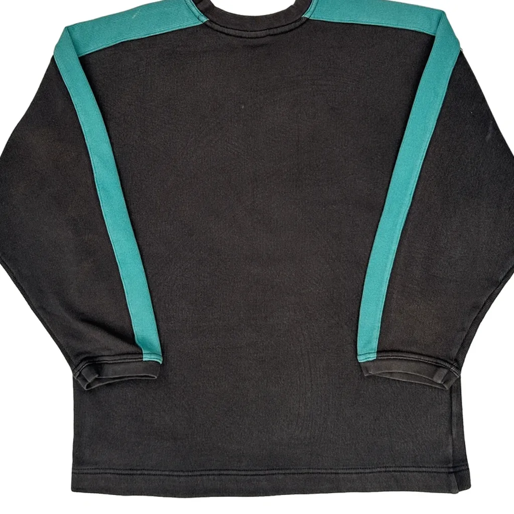Age 8 Nike Spellout Sweatshirt - Small Black Cotton - Image 6