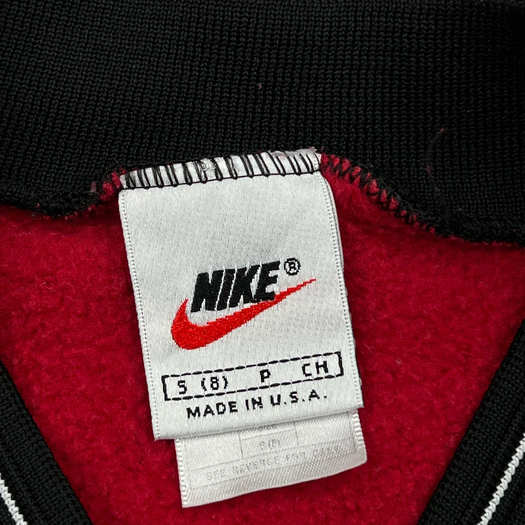 Age 8 Nike Sweatshirt - Small Red Cotton - Image 3